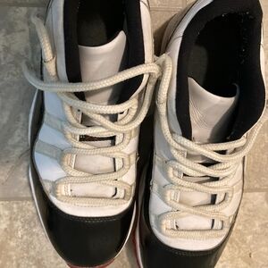 Stylish Black and White High-Top Sneakers